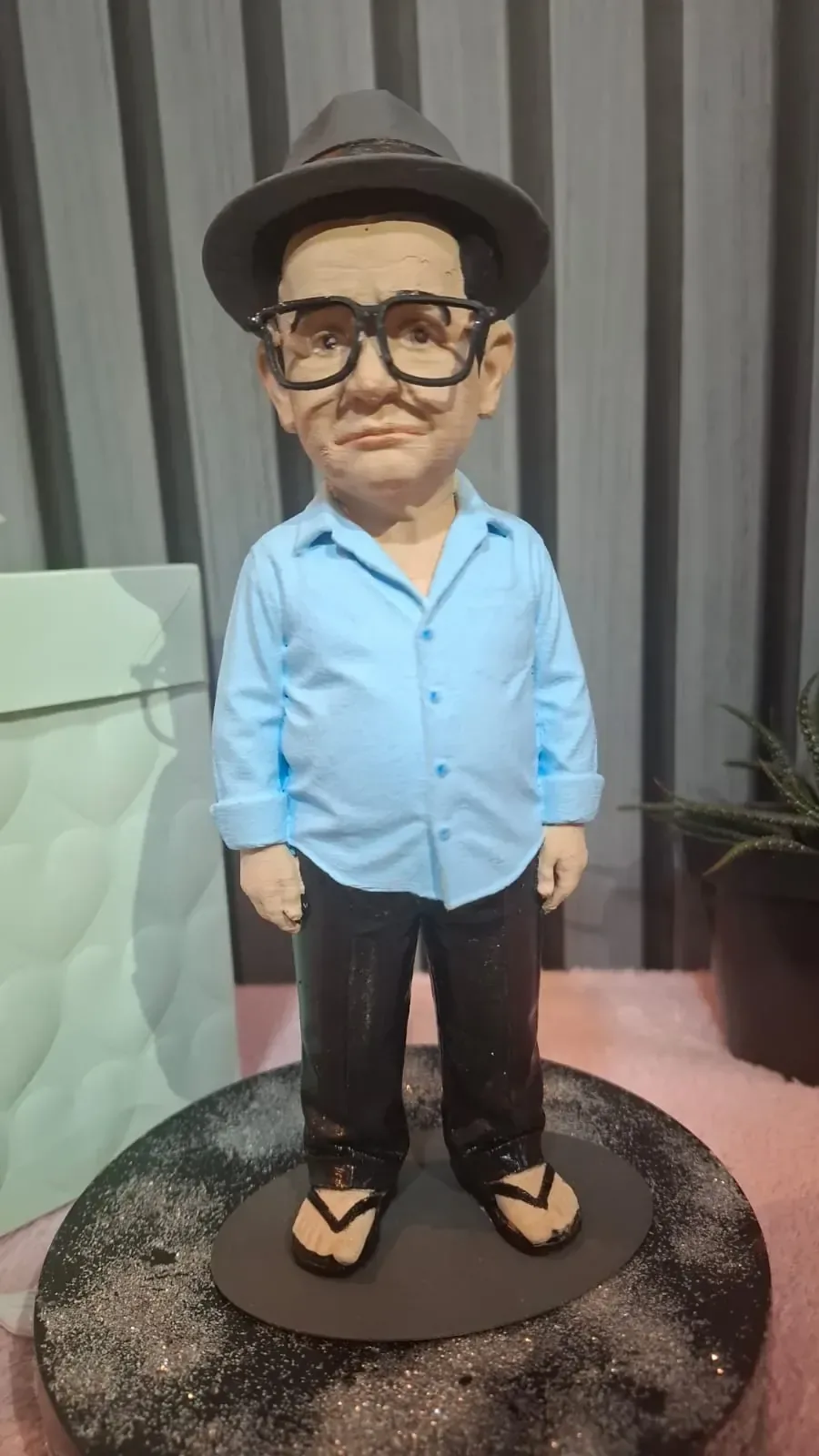 Boneco 3D personalizado para homenagem