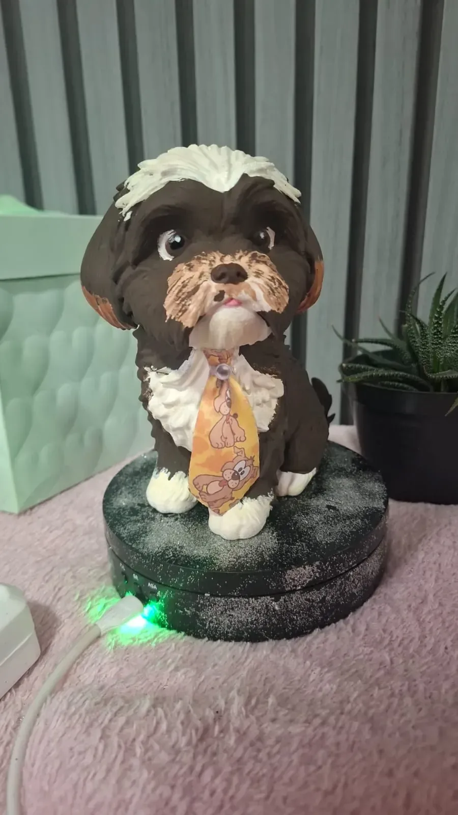 Boneco 3D personalizado de cachorro